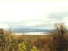 Vista del embalse desde el cao grande